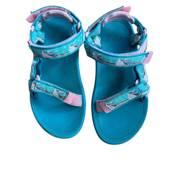 Teva Blue Sporty Sandals with Adjustable Straps - Picture 4 of 4